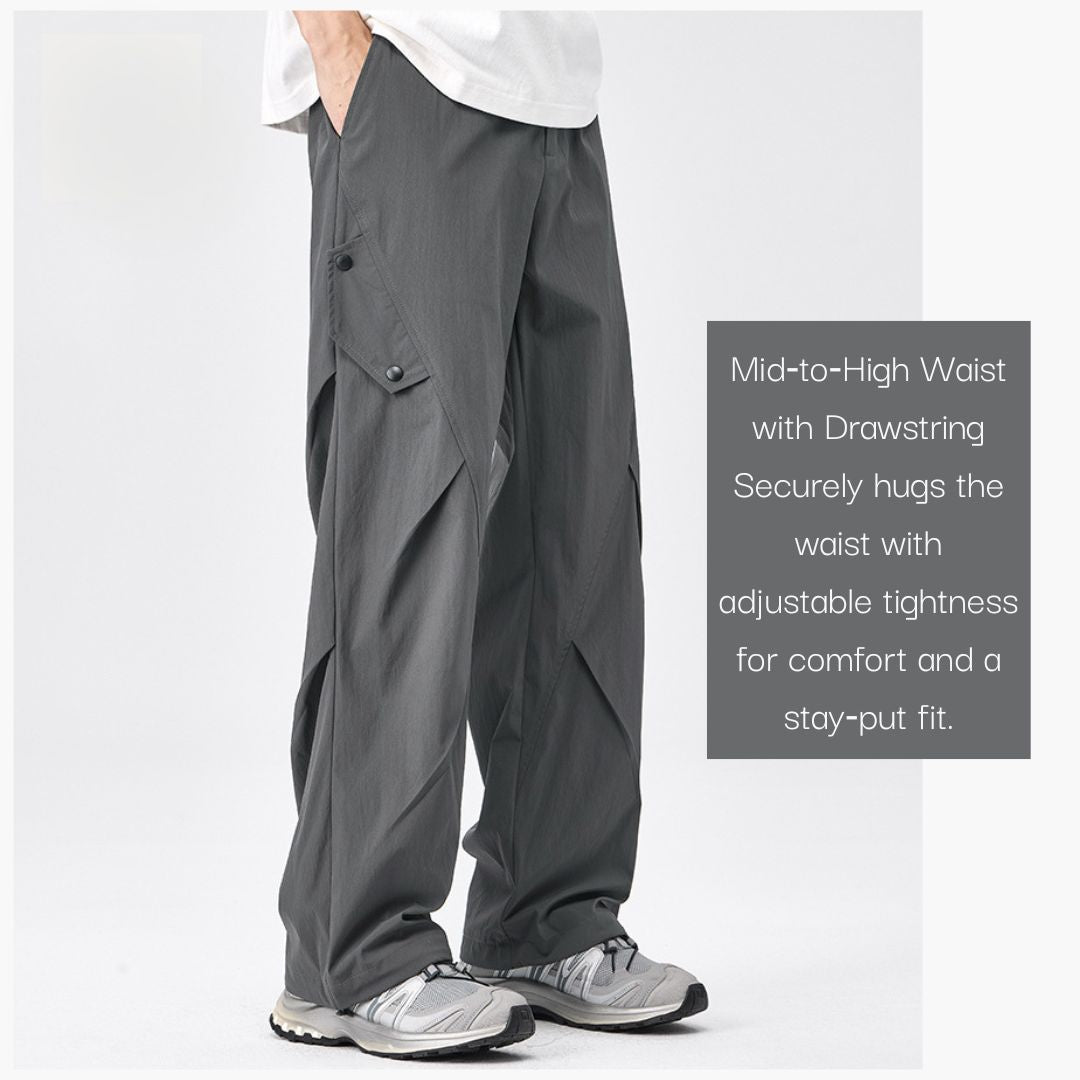 Ice Silk Quick-Dry Cargo Pants