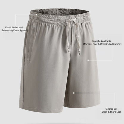7A Antibacterial Ice Silk Sports Shorts
