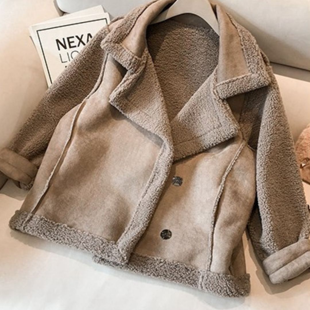 Cashmere Suede Coat