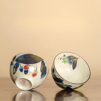 Hanachitose Rice Bowl Set