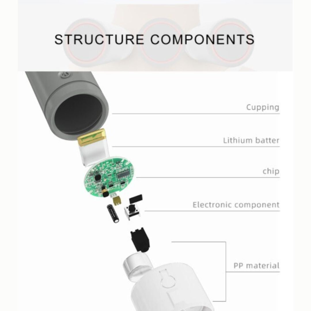 充電式カッピングマッサージャー
