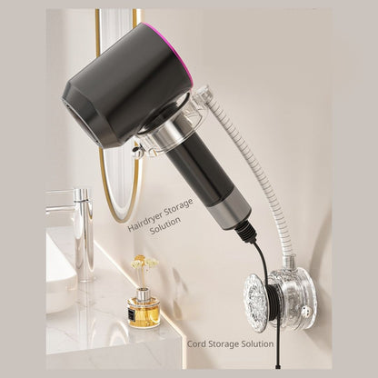 Suction Cup Lazy Hair Dryer Holder