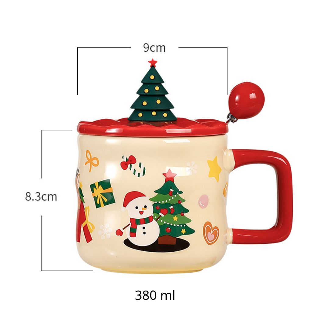 クリスマス セラミックカップ