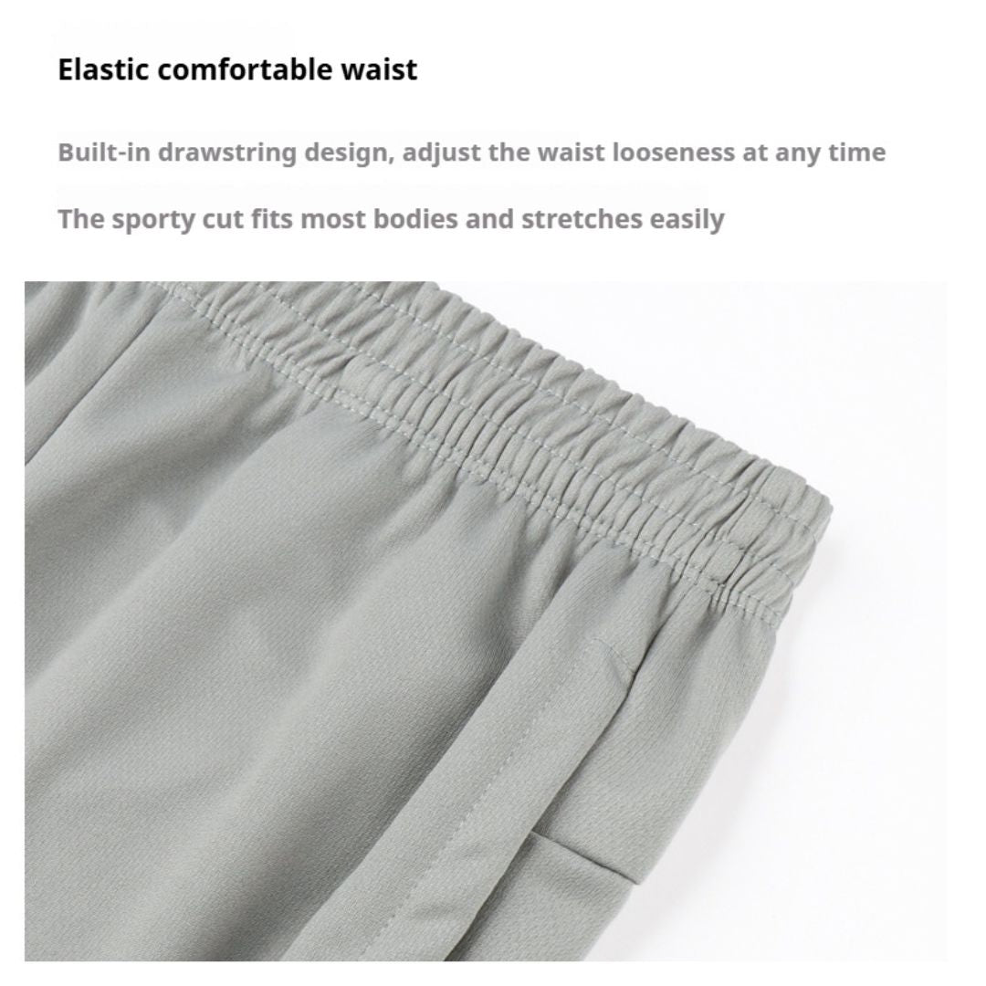 Multi-Functional Mesh Quick-Dry 9/4 Pants