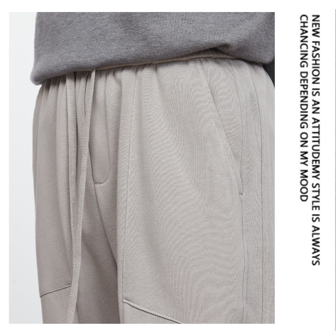 Loose straight casual pants