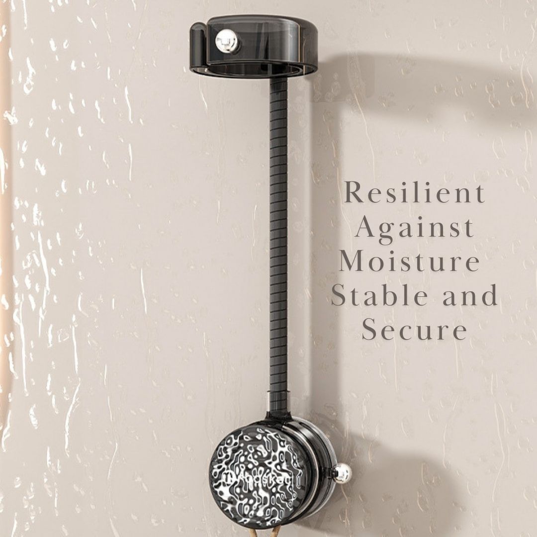 Suction Cup Lazy Hair Dryer Holder