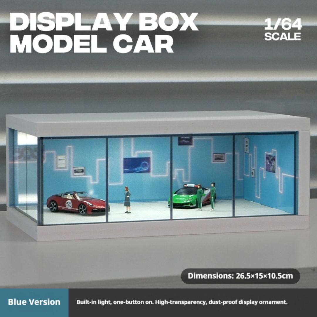 1:64 カーショールーム照明シーンボックス
