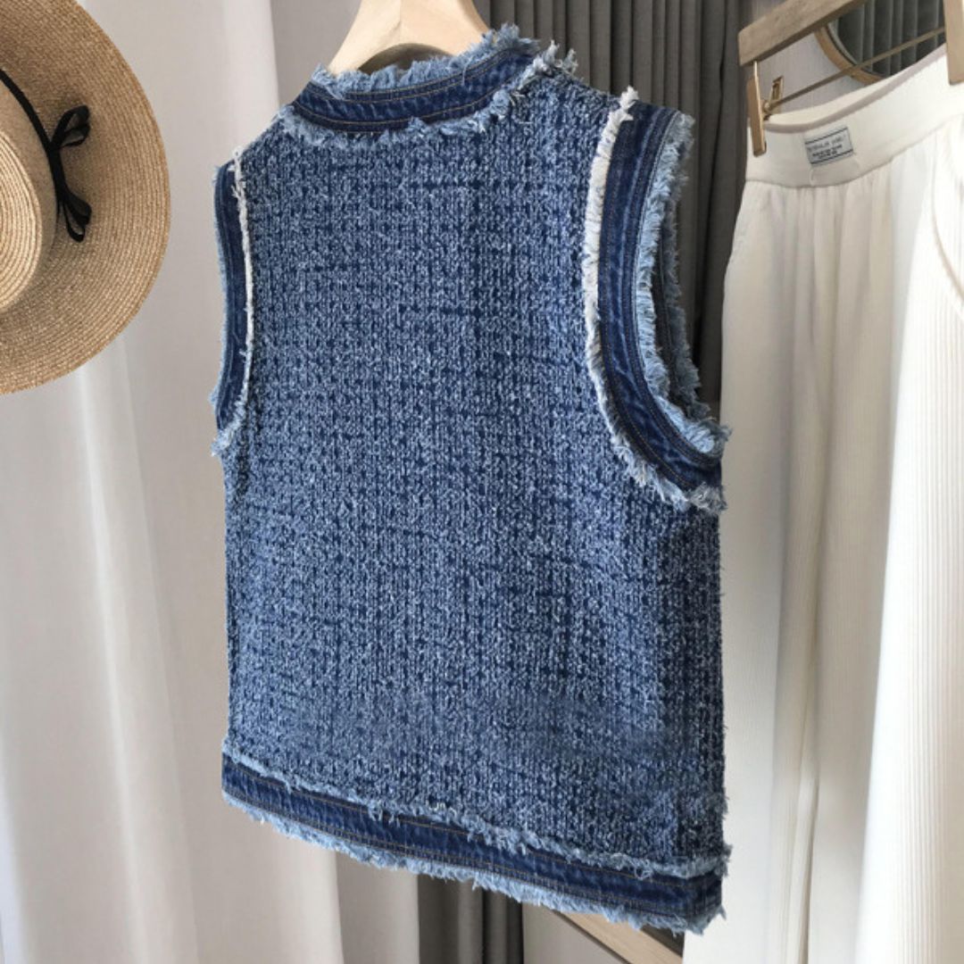 Vintage Denim Vest