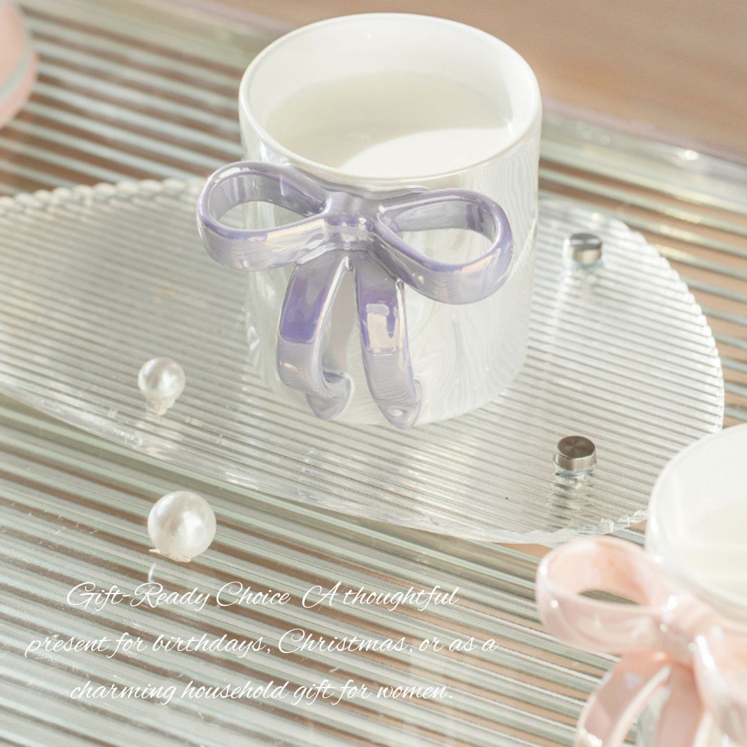 Bowknot Ceramic Cup