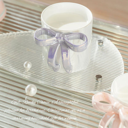Bowknot Ceramic Cup