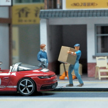 1:64 シミュレーションミニチュアシーンデコレーション（2個以上）