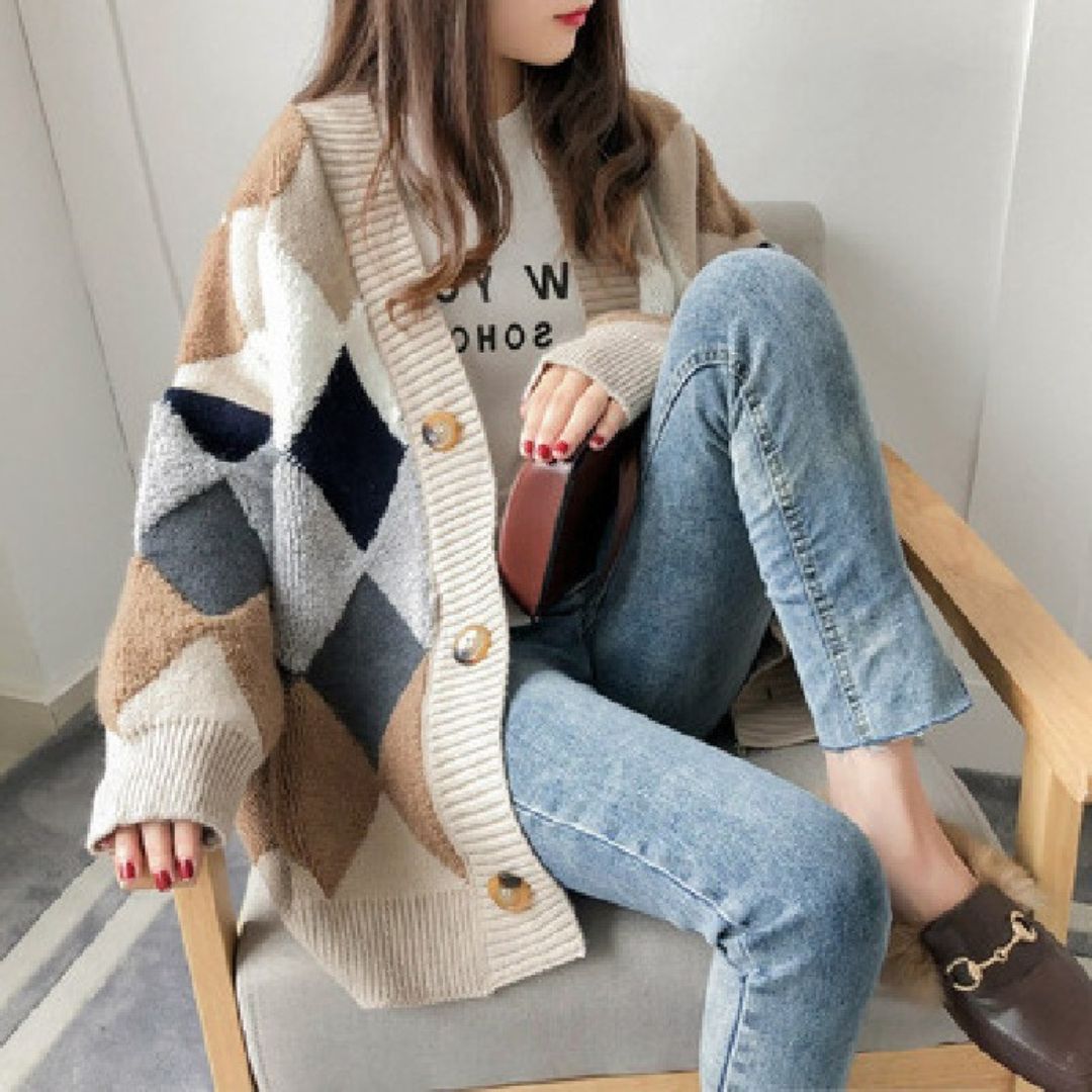 Knitted Wide Sweater