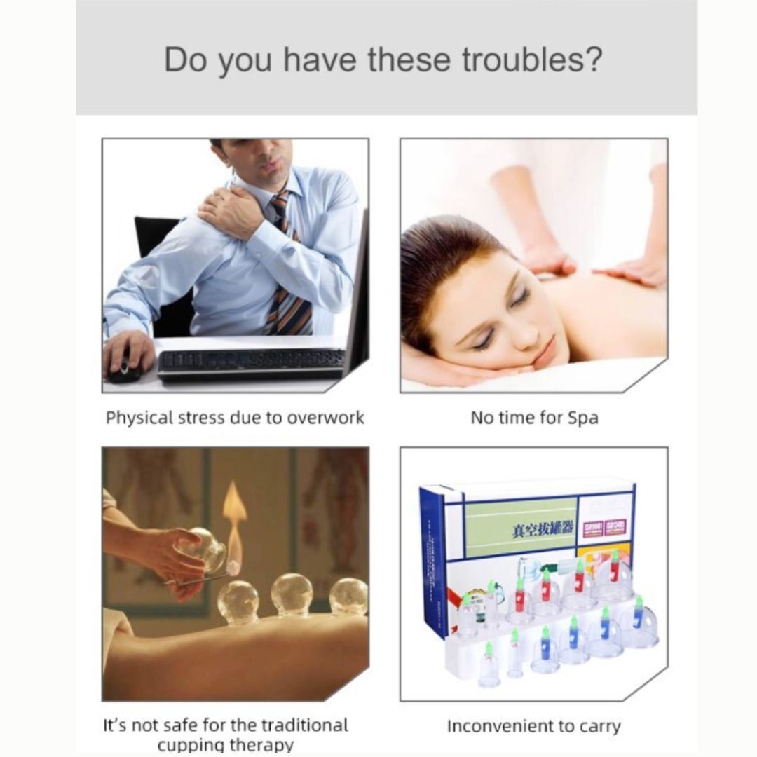 充電式カッピングマッサージャー