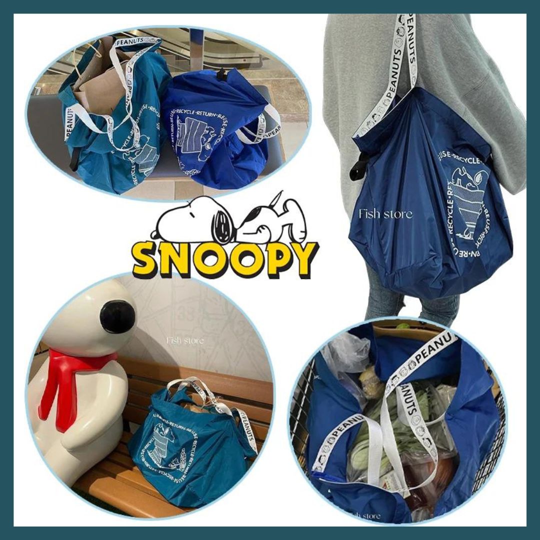Snoopy Large Capacity Shopping Bag