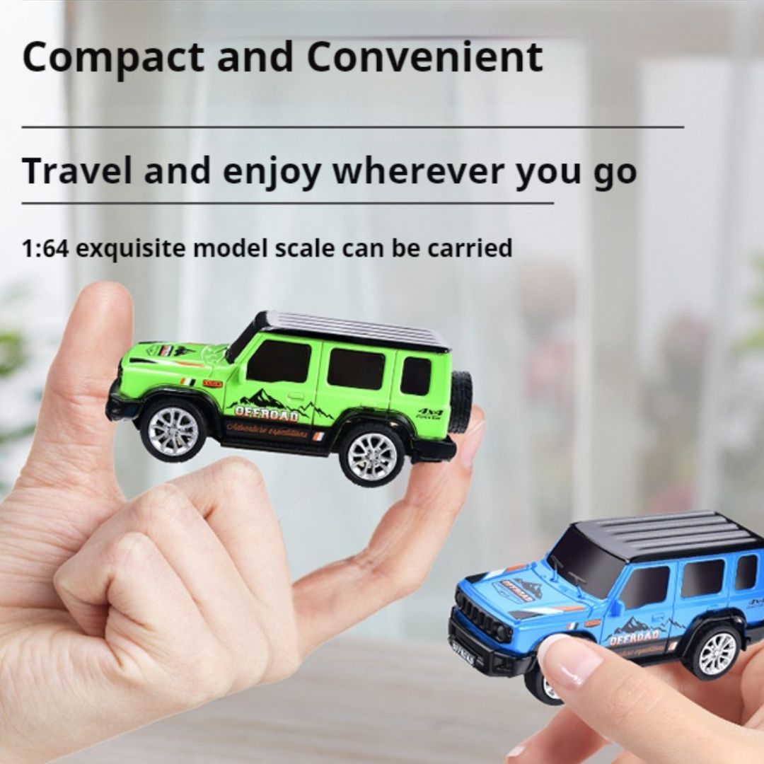 1:64 Mini Remote Control Off-Road Vehicle Trailer