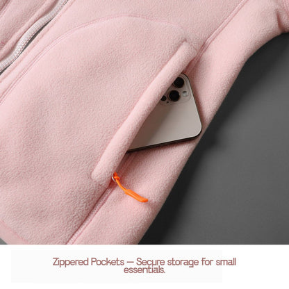 Unisex Reversible Fleece Jacket