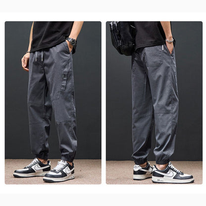 New Summer Lightweight Cuffed Trousers