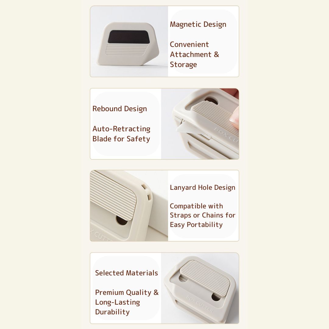 Portable Ceramic Unboxing Knife