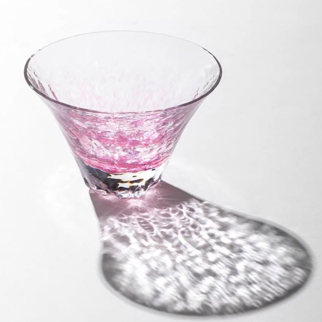 富士見桜清酒杯