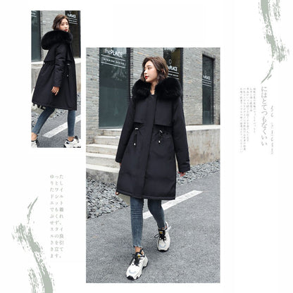 Fur Collar Fleece Lined Jacket