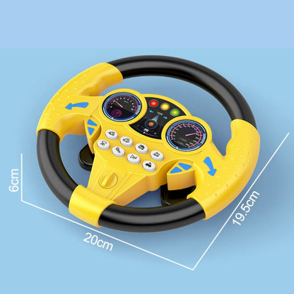 Kids' Car Ride Simulation Steering Wheel
