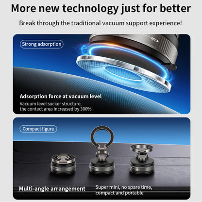 D1X Vacuum Folding Magnetic Phone Holder