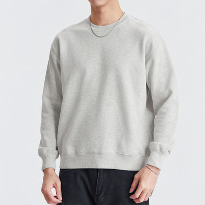 Solid Crewneck Airy Sweatshirt