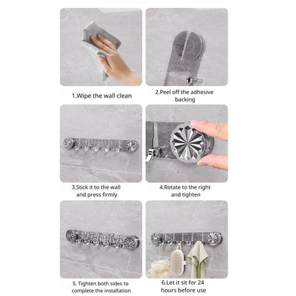 Wall Mounted Suction Cup Hook