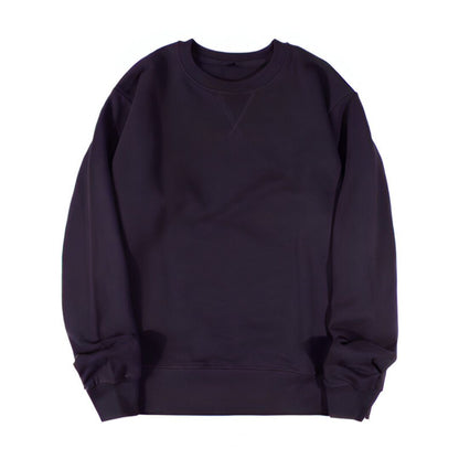 340g Solid Color Loose Sweatshirt