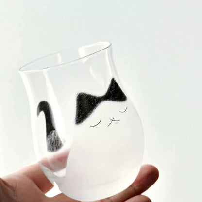 Cat Glass Cup