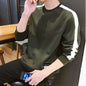 Men's Color-Block Long-Sleeve Sweatshirt