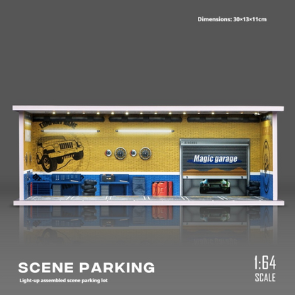 1:64 Parking Lot Lighting Scene Box