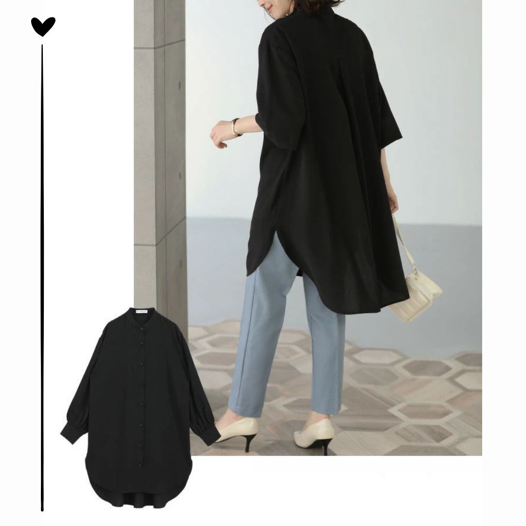 Loose Midlength Shirt