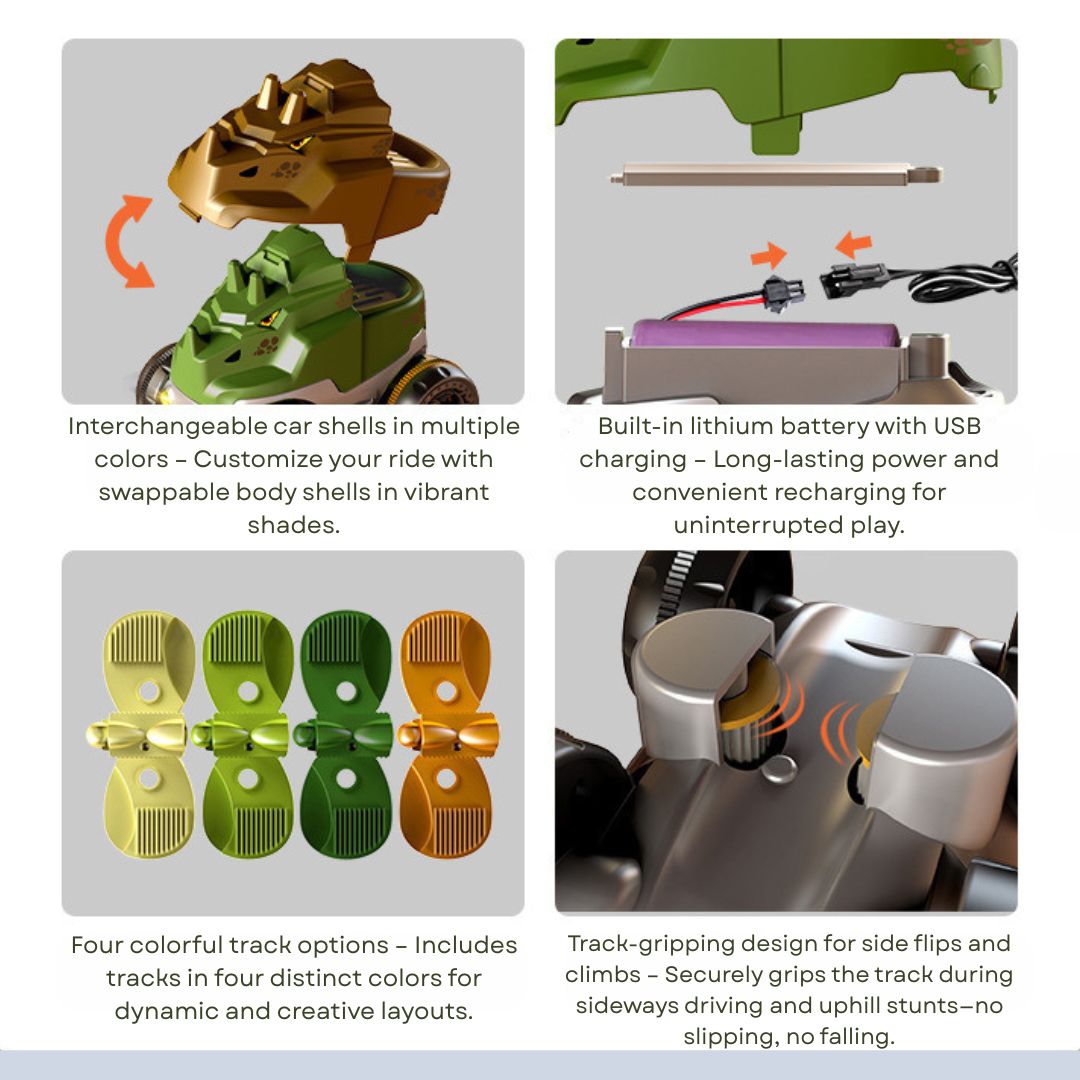 Dinosaur Anti-Gravity Track Set