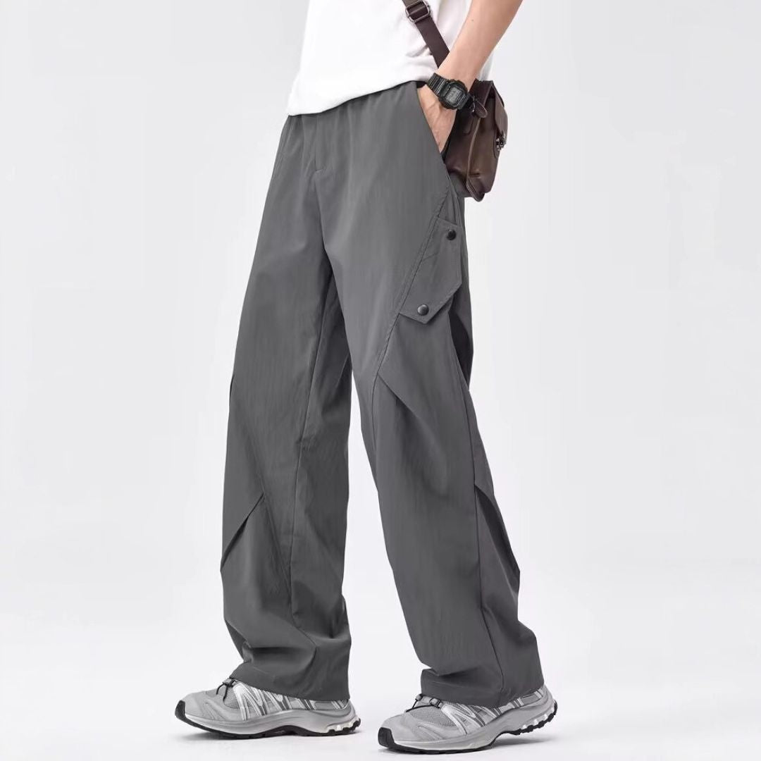 Ice Silk Quick-Dry Cargo Pants