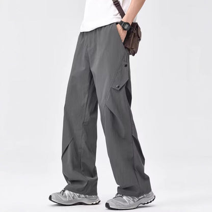 Ice Silk Quick-Dry Cargo Pants