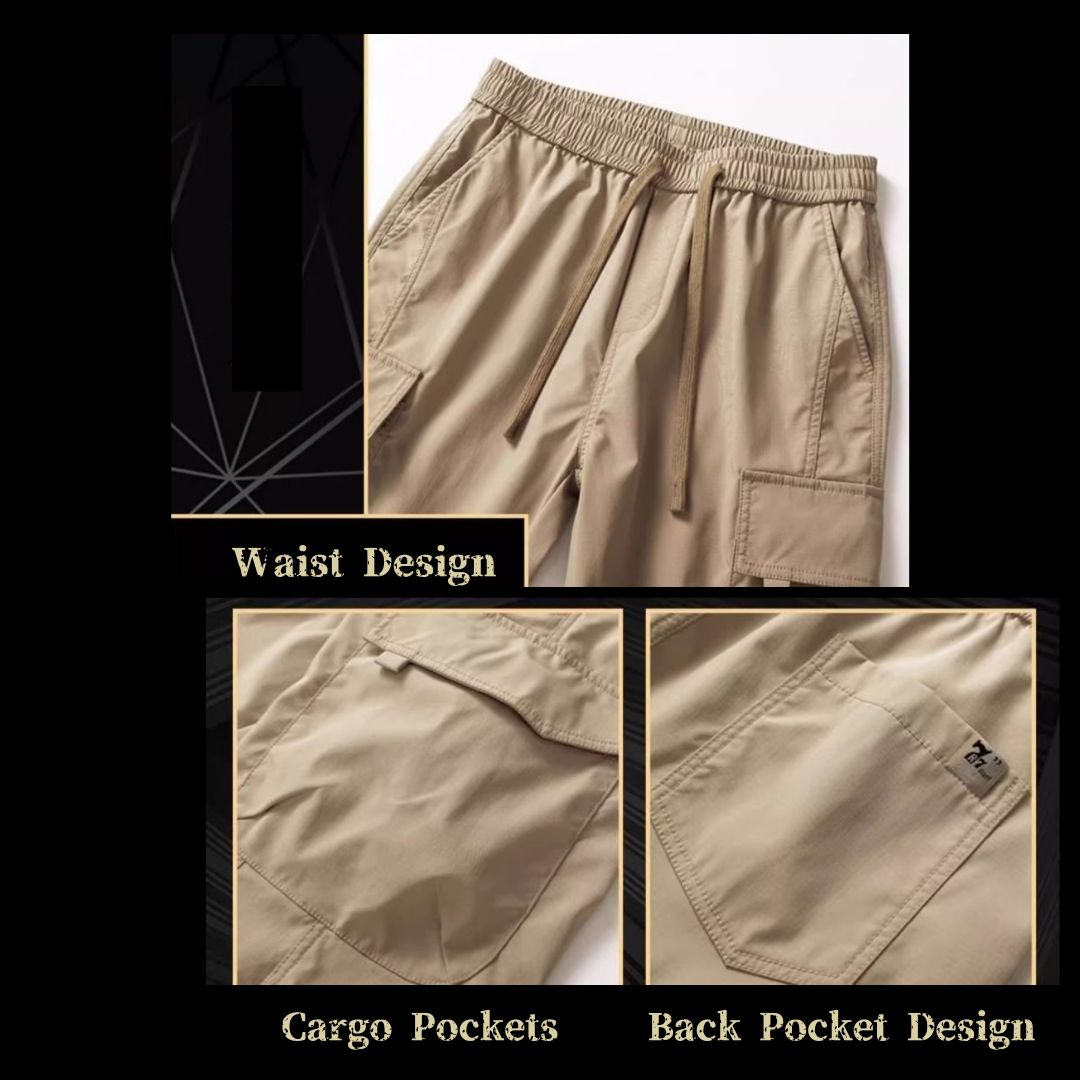Loose Fit Straight Leg Cargo Pants