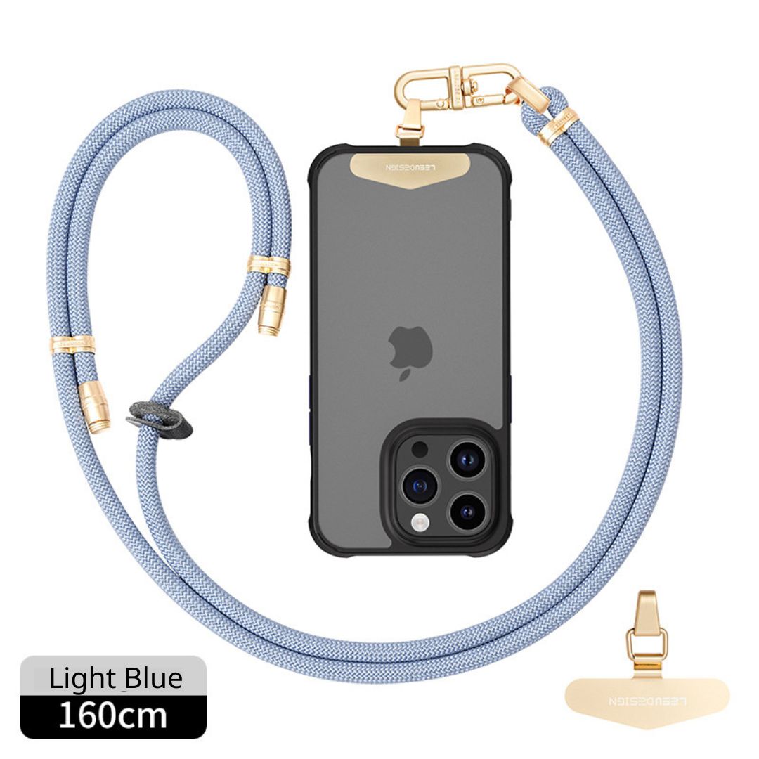 携帯電話用編み込みスリング