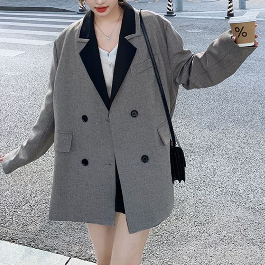 Color Block Blazer