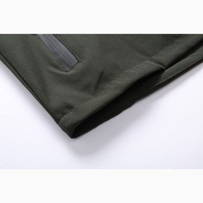 Solid Color Hooded Windbreaker