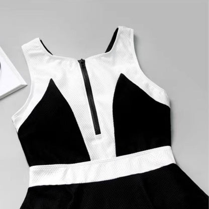 Simple One Piece Swimsuit