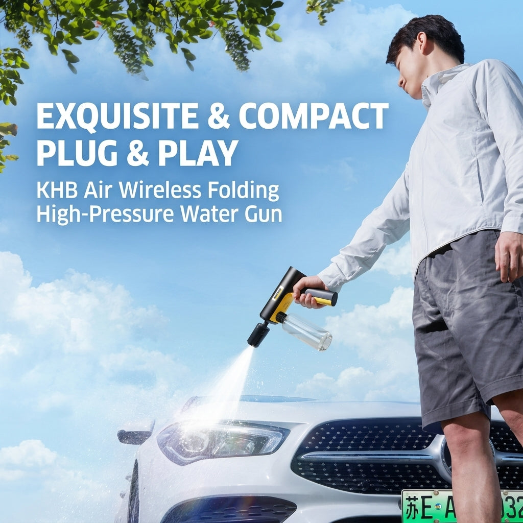 KARCHER KHB Air ワイヤレス折りたたみ式高圧水銃