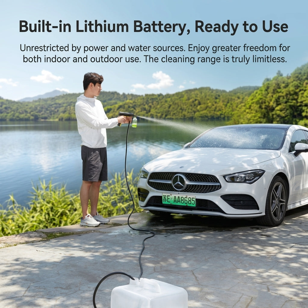 KARCHER KHB Air ワイヤレス折りたたみ式高圧水銃