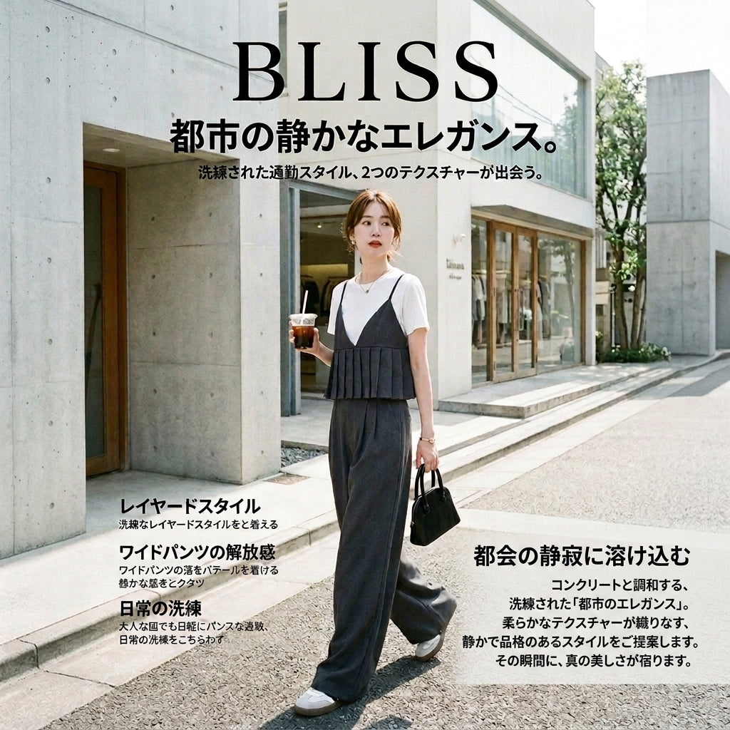 Deep Gray Camisole Wide Leg (Three Piece Set)
