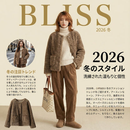 日系顆粒絨外套 