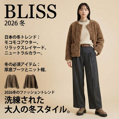 日系顆粒絨外套 