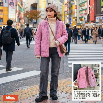 加絨加厚羊羔絨棉外套
