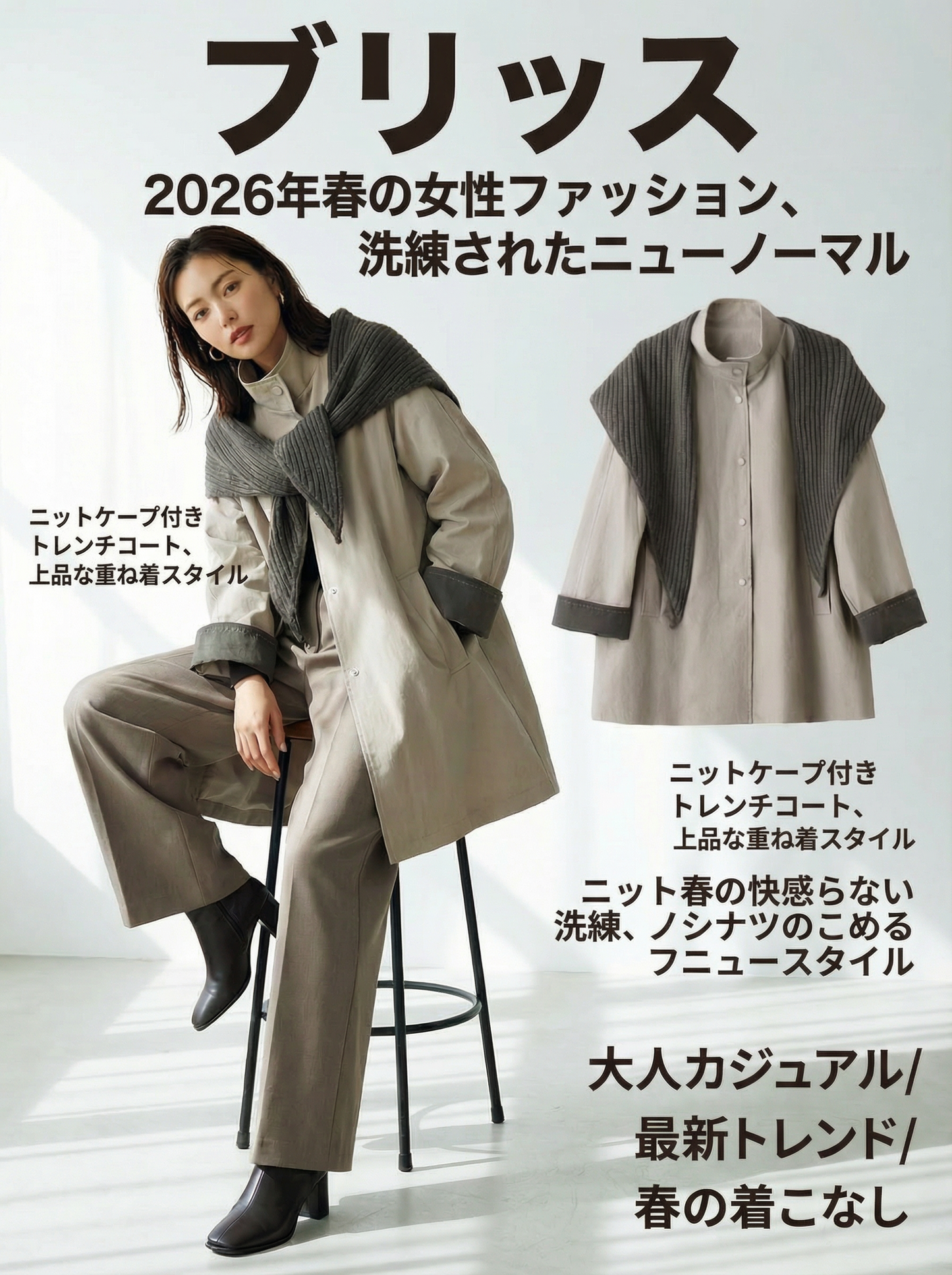 英倫風休閒外套