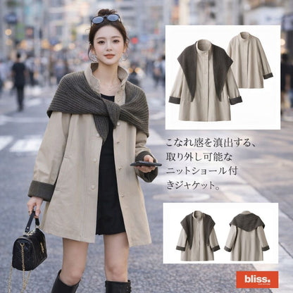 英倫風休閒外套