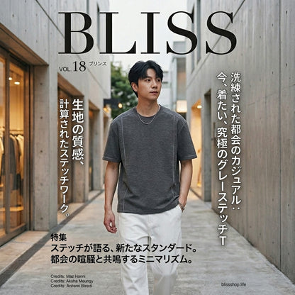 虛線設計短袖T恤